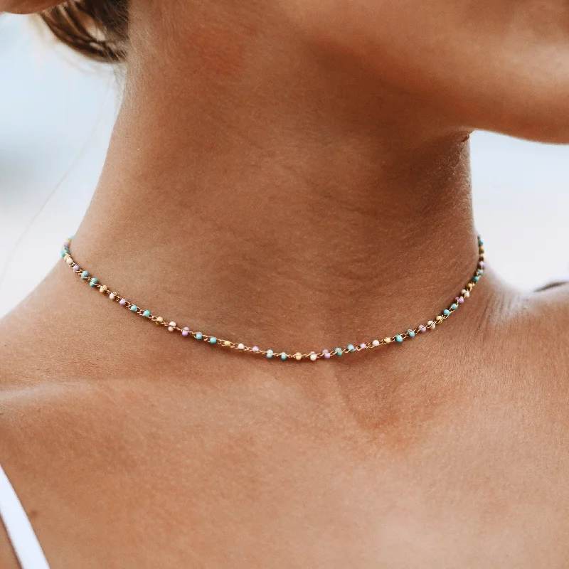 adjustable apex peak necklace-Sunrise Choker