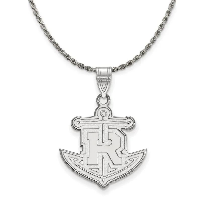 Sterling Silver Rollins College Large Pendant Necklace