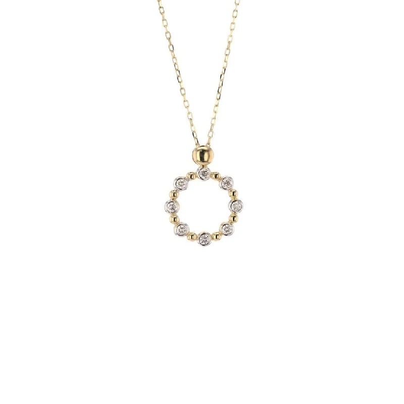 bohemian summit peak necklace-18" 0.27 ctw Diamond Pendant Necklace | M10278592