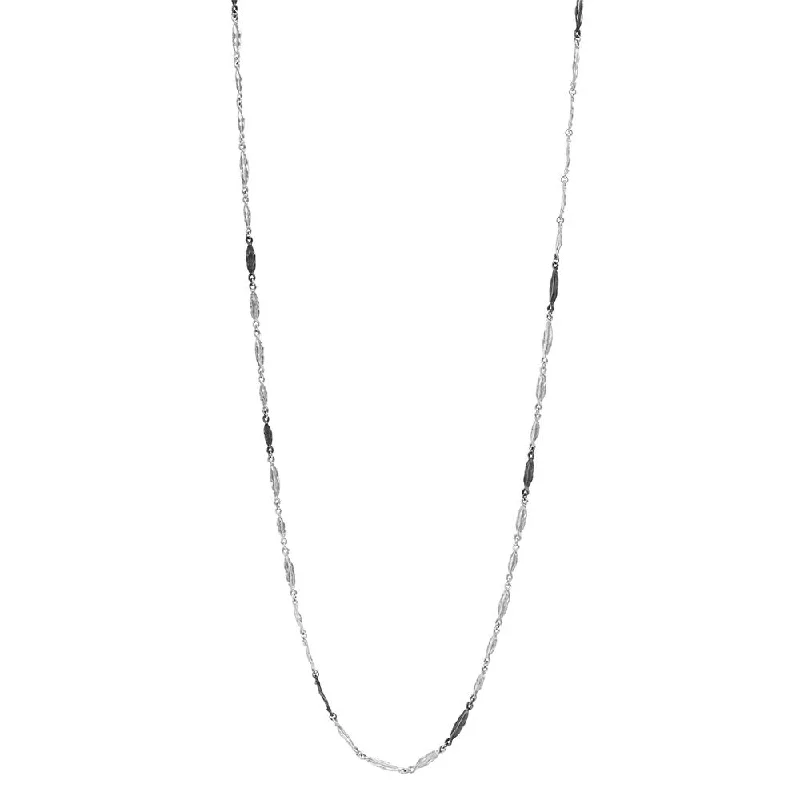 polished silver nebula necklace-Laurel Necklace