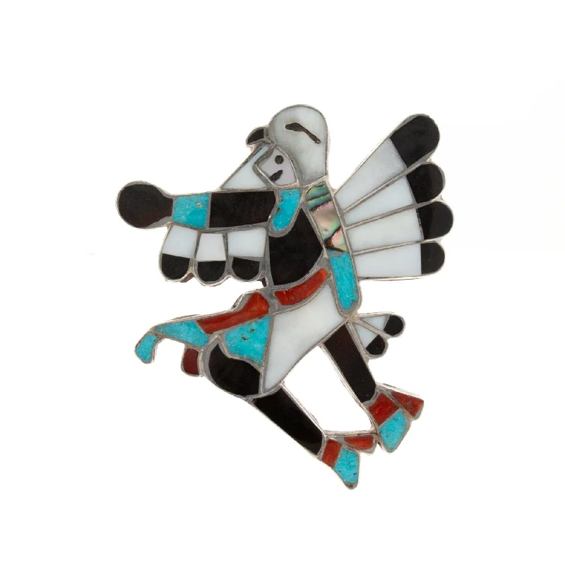 Zuni Inlay Pendant